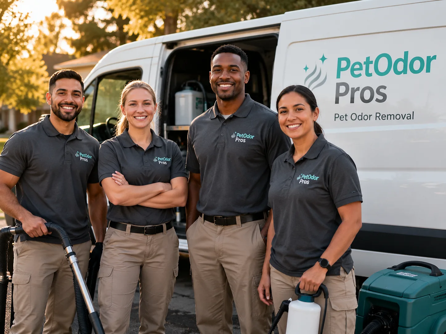 Pet Odor Removal team serving Warba, MN